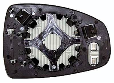 Miroir Glace rétroviseur droit pour AUDI A1 phase 2, 2014-2018, dégivrant, à clipser, Neuf