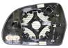 Miroir Glace rtroviseur droit pour AUDI A4 IV ph. 1 2009-2011, dgivrant,  clipser, asphrique
