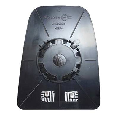 Miroir Glace rétroviseur droite pour IVECO DAILY, 2014-2019, dégivrant, Plaque supérieure, Neuf