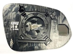 Miroir glace rétroviseur gauche pour TOYOTA RAV4, 2013-2015, dégivrant, chromé, Neuf