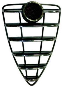 Grille de radiateur centrale pour ALFA ROMEO MITO 2008-2013, Chromée, Neuve