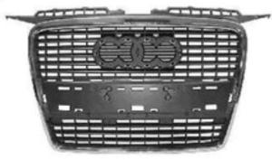 Grille radiateur pour AUDI A3  II phase 1 SPORTBACK (3 portes) 2004-2008, grise, chromée, Neuve.
