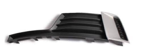  Grille pare-chocs avant gauche pour AUDI A3 III phase 2 2016-2020, noire, alluminium, Neuve
