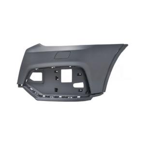 Crosse gauche pare-chocs avant pour AUDI Q3 I phase 2 2014-2018, avec trou et bouchon lave-phare, mod. S-Line, Neuve à peindre