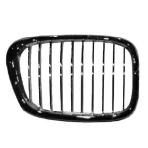 Grille de radiateur avant droite pour BMW Serie 5 E39, 2000-2003, chromée, Mod. M5, Neuve