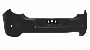 Pare chocs arrière pour CITROËN C4 II phase 1, 2010-2014, 6 trous,  Neuf à peindre