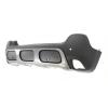 Pare chocs arrire pour CITRON C3 AIRCROSS 2017-2021, noir gaufr, 4 trous radar, avec spoiler gris, Neuf