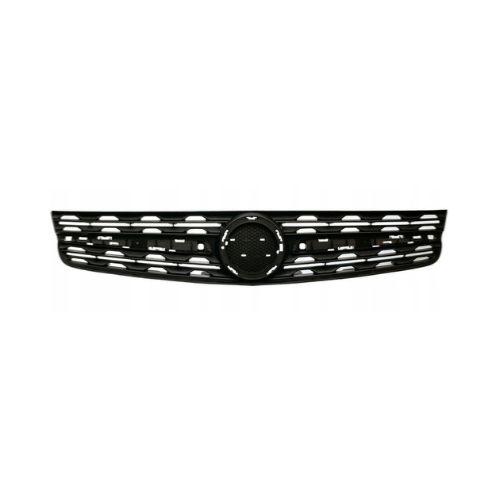 Grille de calandre pour OPEL VIVARO III depuis 2019, noire, trous moulures, Neuve