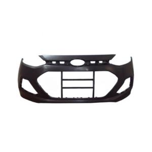 Pare-chocs avant pour HYUNDAI i10 I phase 3 2013-2016, noir lisse, modèle sans DRL LED, Neuf à peindre