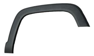 Extension aile avant droite pour JEEP RENEGADE phase 2 depuis 2018, noire, Neuve