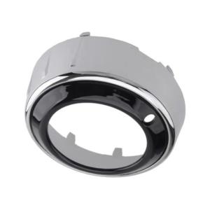 Cadre antibrouillard gauche pour MITSUBISHI OUTLANDER 2010-2011, chromé/noir, Neuf