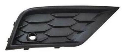 Grille superiur pare chocs avant droit pour VOLKSWAGEN TIGUAN II phase 1, 2016-2020, avec trous PDC+supports, Neuve