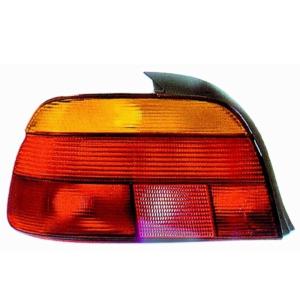 Feu arrière gauche pour BMW Serie 5 E39 1995-2003, Rouge/Orange, Mod. 4 portes, Neuf