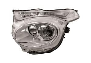 Phare Optique électrique avant gauche pour CITROËN C1 II depuis 2014 >, H7+H7, version VALEO, sans moteur, Neuf