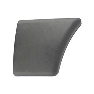 Moulure bouchon latérale sur aile avant droite pour CITROËN BERLINGO I phase 2, 2002-2008, Noire, Neuve