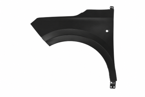 Aile avant gauche pour FORD TOURNEO COURIER II phase 3 depuis 2024, avec trou feu d''aile, Neuve