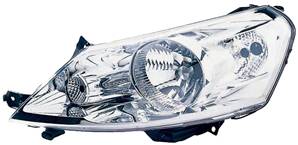 Phare Optique avant gauche électrique pour PEUGEOT EXPERT II 2007-2016, H4, Neuf