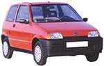 FIAT CINQUECENTO de 03/1992  04/1998