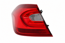 Feu arrière extérieur gauche pour FORD FIESTA VII ph.1 2017-2021, LED, avec porte-lampe, Neuf