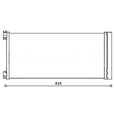 Condenseur de Climatisation pour FIAT TALENTO depuis 2016, OEM: 6000617664, Neuf