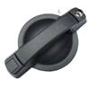 Poigne de porte avant gauche pour FIAT DOBLO I ph. 1 2001-2005, extrieure, Noire, trou barillet