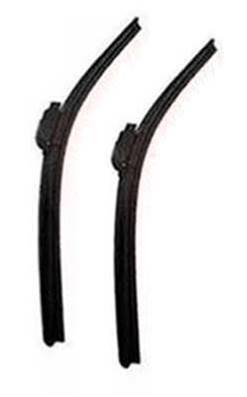 Kit 2 Balais d'essuie-glaces 60cm/48cm pour AUDI A3 II ph. 1 2003-2005 Universel Flat 11 Adaptateurs - Neuf