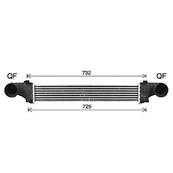 Intercooler pour MERCEDES CLASSE E 2002-2006 (W211), OEM: 2115002602, Neuf
