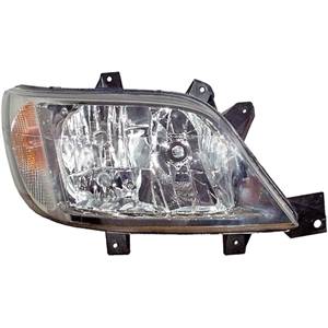 Phare Optique avant droit pour MERCEDES SPRINTER I (W901-W905), 2002-2006 H7+H7+H3, électrique