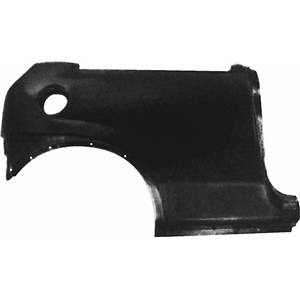 Aile arrière droite pour OPEL CORSA C phase 2, 2003-2006, (3 portes), Neuve à peindre