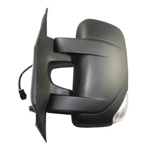 Rétroviseur gauche électrique pour OPEL MOVANO II 2010-2022, dégivrant, feu clignotant, noir, 5W, Neuf