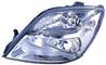 Phare Optique avant gauche pour RENAULT SCENIC I phase 2, 1999-2003, H7+H1, fond chromé, Neuf