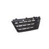 Grille de calandre droite pour RENAULT SCENIC II ph.1, 2003-2006 noire, supérieure, pare chocs avant