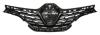 Grille de calandre suprieure pour RENAULT SCENIC IV phase 1 depuis 2016, noire, pare chocs avant, Neuve