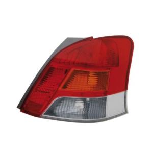 Feu arrière droit pour TOYOTA YARIS II phase 2, 2009-2011, (rouge/orange), Neuf