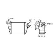 Intercooler pour VOLKSWAGEN NEW BEETLE ph.1 1998-2005, OEM: 1C0145803G, Neuf