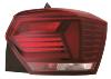 Feu arrire droit pour VOLKSWAGEN POLO VI phase 1, 2017-2021, blanc et rouge, Neuf