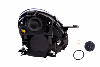 Phare Optique avant gauche à LED pour ALFA ROMEO GIULIETTA de 2010 à 2016, H7+H1, fond chromé, Neuf