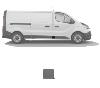 Moulure bouchon sur montant latérale centrale droite pour OPEL VIVARO II, 2014-2019, Neuve à peindre