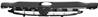 Grille de calandre suprieure pour PEUGEOT 307 phase 1, 2001-2005, sans logo, Neuve