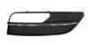Grille de calandre droite pour AUDI A3 III ph.1 SPORTBACK 2012-2016, noire & chrome, trou feu AB