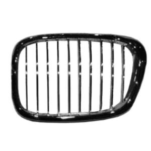 Grille de radiateur avant gauche pour BMW Serie 5 E39, 2000-2003, chromée, Mod. M5, Neuve