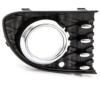 Grille droite de pare-chocs avant pour FIAT 500 depuis 2015, avec cadre et moulure chromée, avec antibrouillard, version "Lounge", Neuve