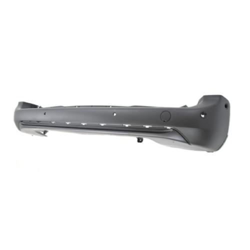 Pare chocs arrière pour OPEL COMBO V E, depuis 2024, cache crochet, trous park assist et radar + supports, trous moulure, Neuf à peindre