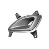 Grille calandre gauche pare chocs avant pour HYUNDAI I10, 2010-2013, noire, neuve