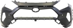 Pare-chocs avant pour TOYOTA RAV4 depuis 04/2019, avec primer, avec trous PDC, Neuf à peindre