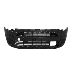 Pare chocs avant pour TOYOTA PROACE II / VERSO 2016-2019, trous moulure, noir gaufré, Neuf