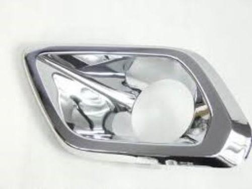 Cadre antibrouillard gauche pour DACIA SANDERO STEPWAY II phase 2 de 2016 à 2020, chromée, Neuve