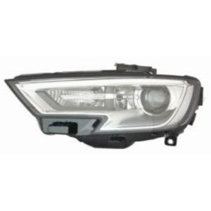 Phare droit pour AUDI A3 III ph.2 BERLINE 2016-2020, XENON, D5S-H8-PWY24W,avec feu de jour LED,avec moteur, Neuf