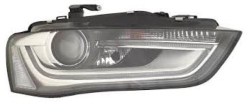 Phare Optique avant droite pour AUDI A4 IV ph. 2 2012-2015, XENON D3S/LED, avec moteur, fond noir-AFS, Neuf
