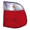 Feu arrire droit extrieur pour BMW Serie 5 E39, 1995-2003, Mod. BREAK, Rouge/Blanc, Neuf